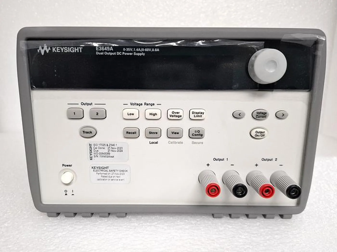 Keysight / Agilent E3649A Programmable Bench Power Supply - 2