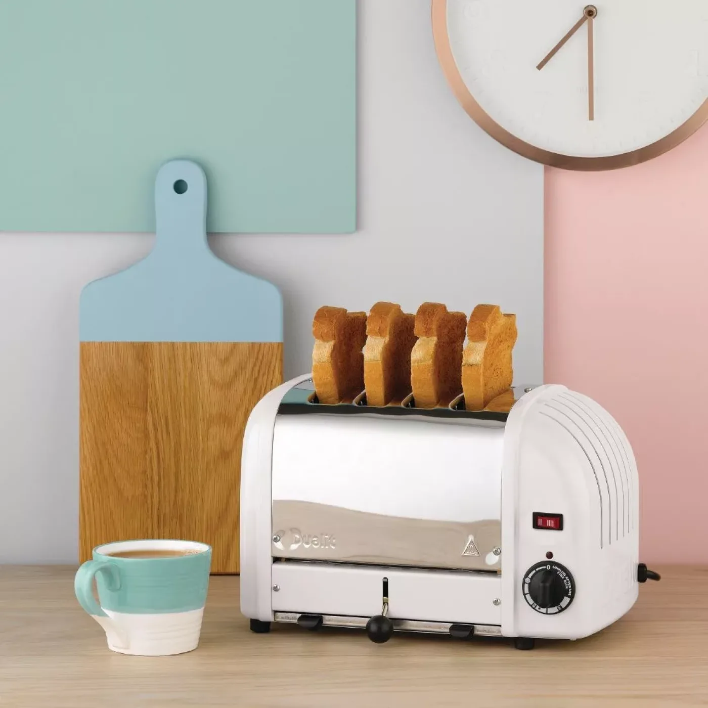Dualit 4 Slice Vario Toaster White 40355 - islandcatering - 3