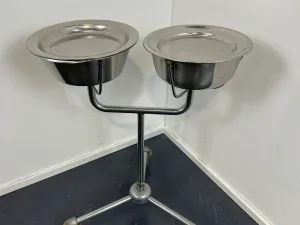 Schüsselfahrwagen mit 2 Schüsseln