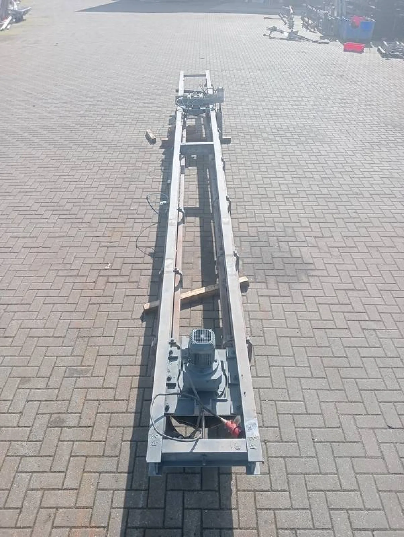 Slaughtering conveyor with dropper - 5