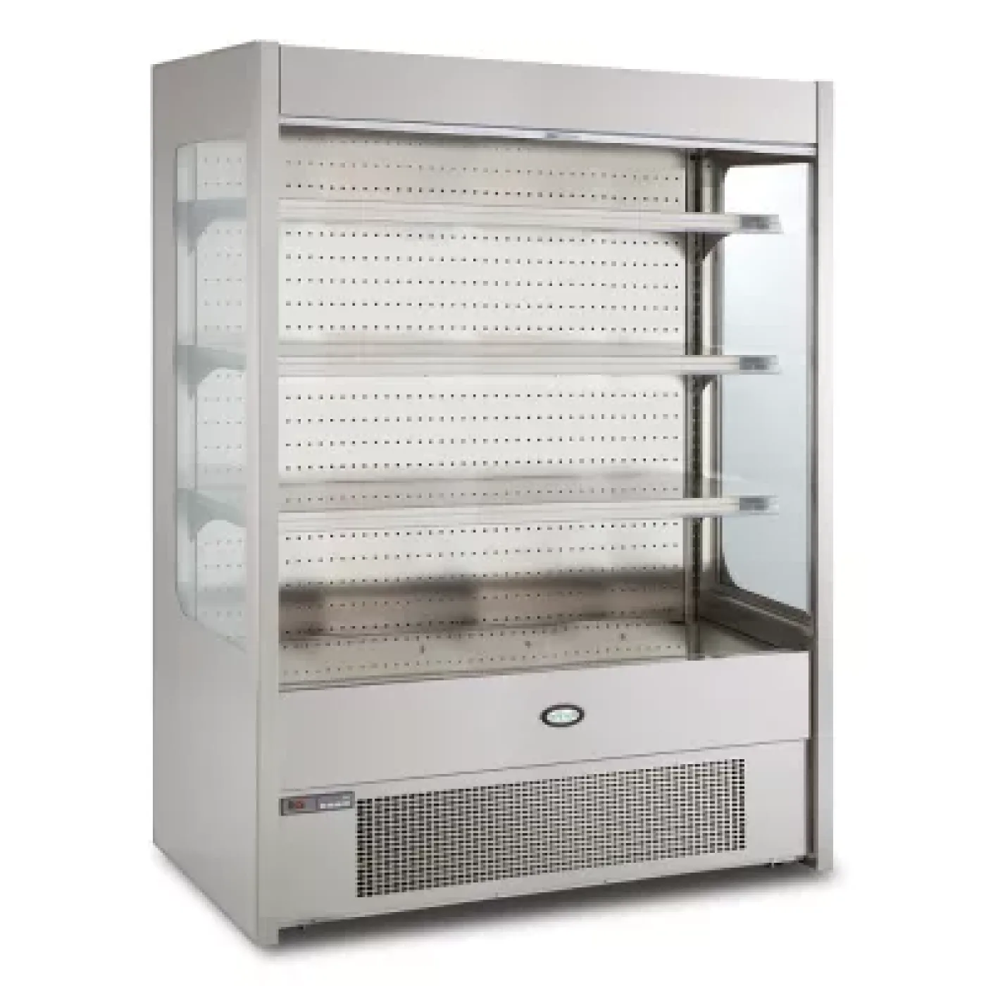 Foster FMSLIM1500NG/18-158 Slimline Multideck with Nightblind and Glass End Panels 1500mm - islandcatering - 1