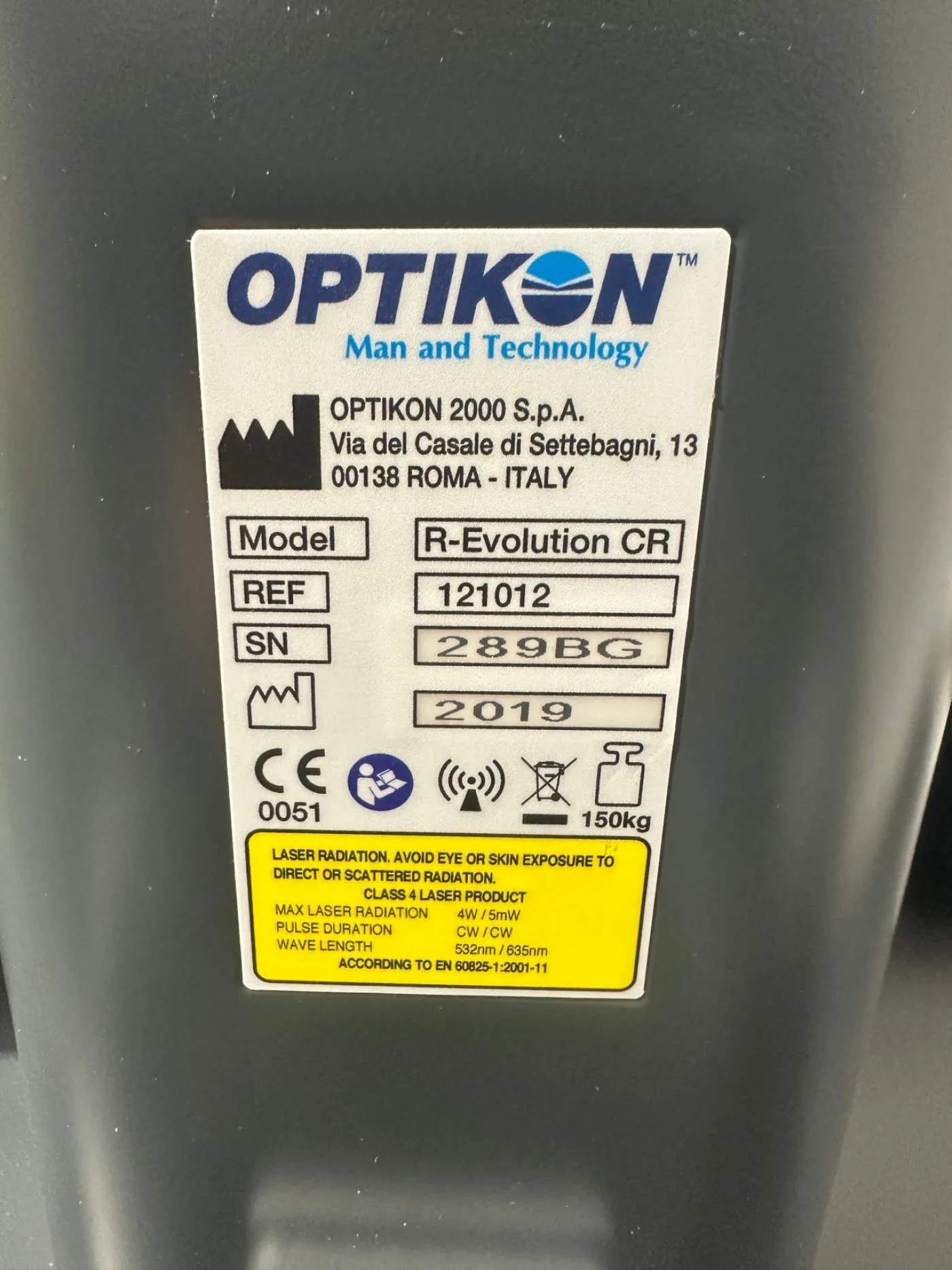 Optikon R-Evolution Kataraktsystem Phako Emulsifikationseinheit - 7