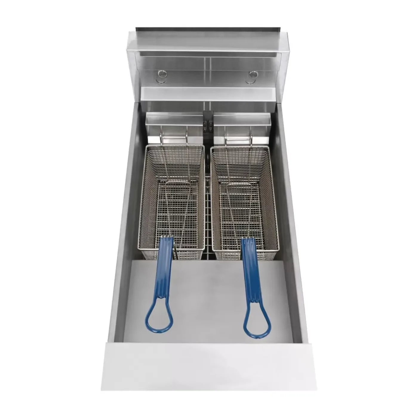 Pitco Single Tank Twin Basket Fryer SE14S-SSTC - islandcatering - 2