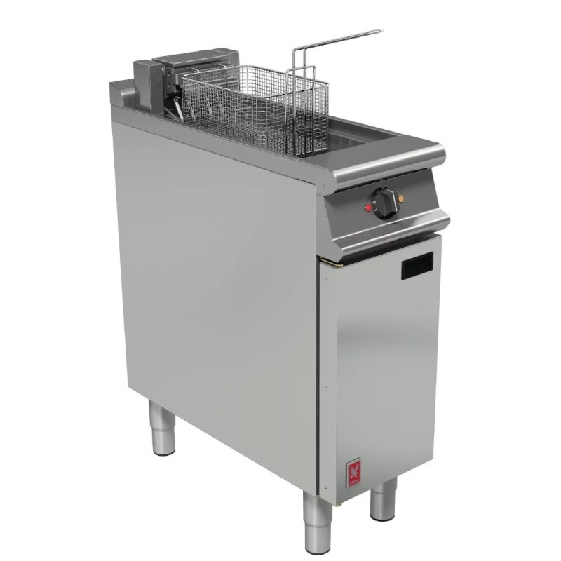 Falcon Dominator Single Tank Single Basket Free Standing Electric Fryer E3830 - islandcatering