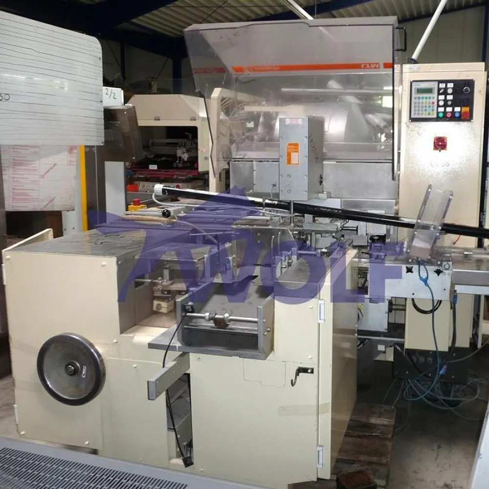 Tafelpackmaschine LOESCH - Type LTM-GR für 100 gr. Tafeln, Baujahr 1996