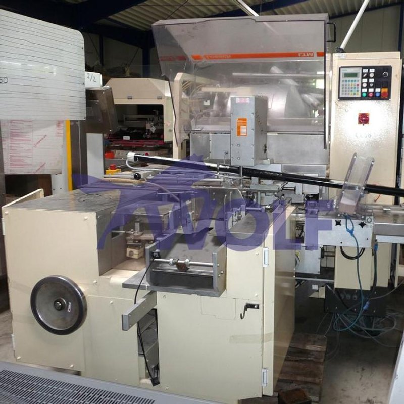 Tafelpackmaschine LOESCH - Type LTM-GR für 100 gr. Tafeln, Baujahr 1996