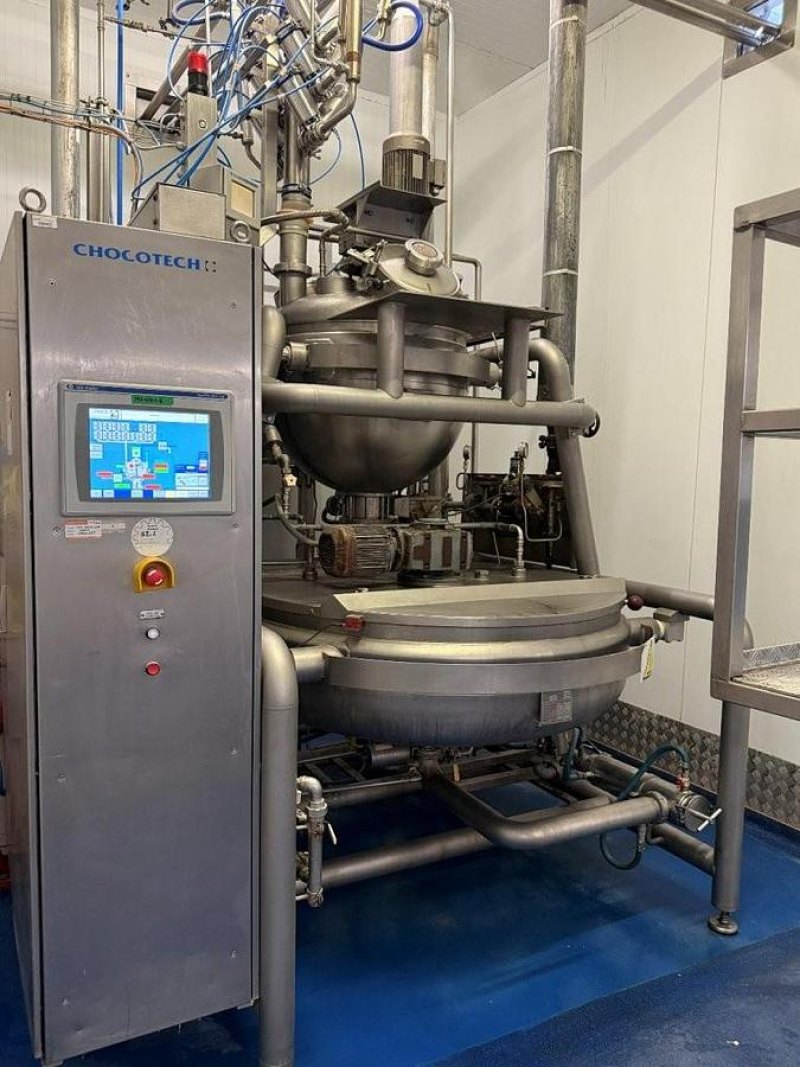 Riegel-Herstellungslinie SOLLICH-CHOCOTEC- - STEPHAN, für PROTEINRIEGEL, bestehend aus