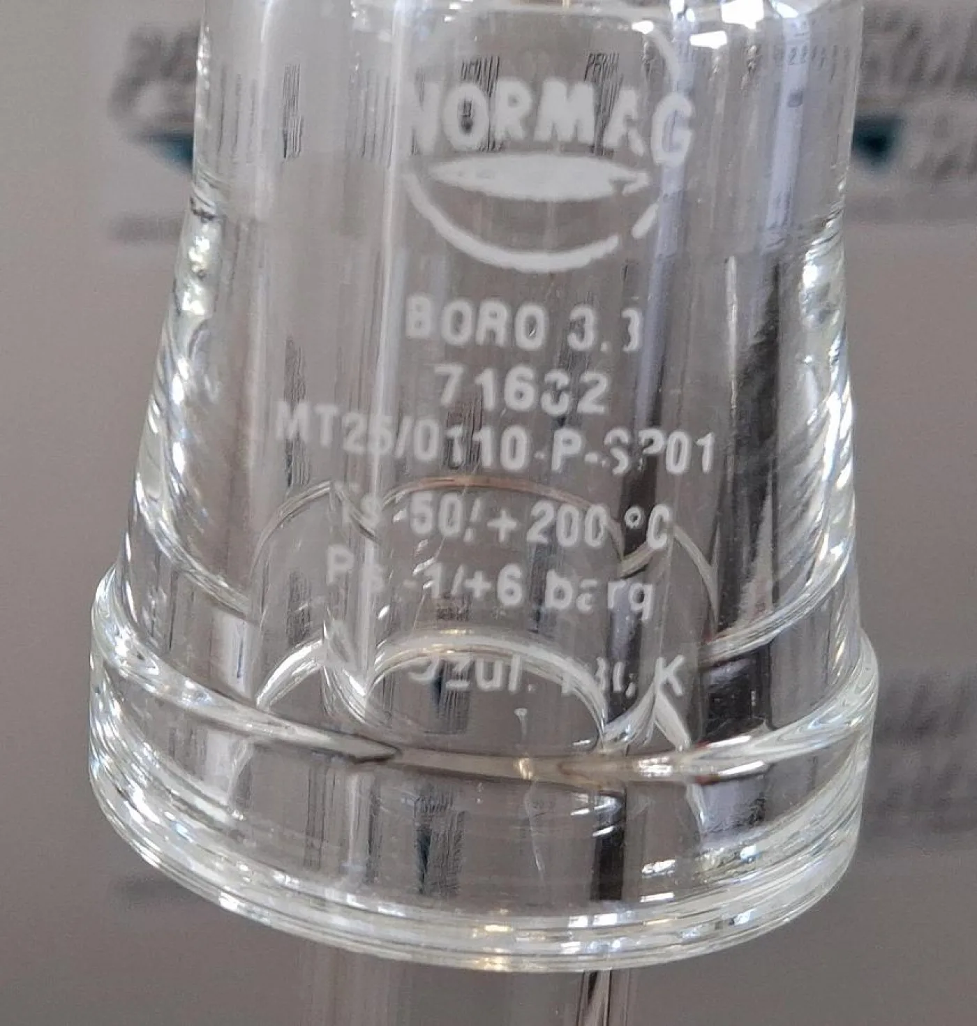 Normag Glas-Rührwellenmodul mit eingebautem Magnetrührkern (PTFE) - 3