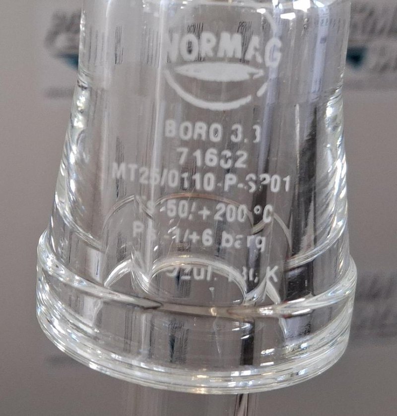 Normag Glas-Rührwellenmodul mit eingebautem Magnetrührkern (PTFE)