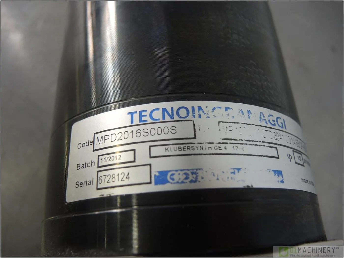 2012 TECNOINGRANAGGI/BONFIGLIOLI MPD2016S000S AI1528 - 5