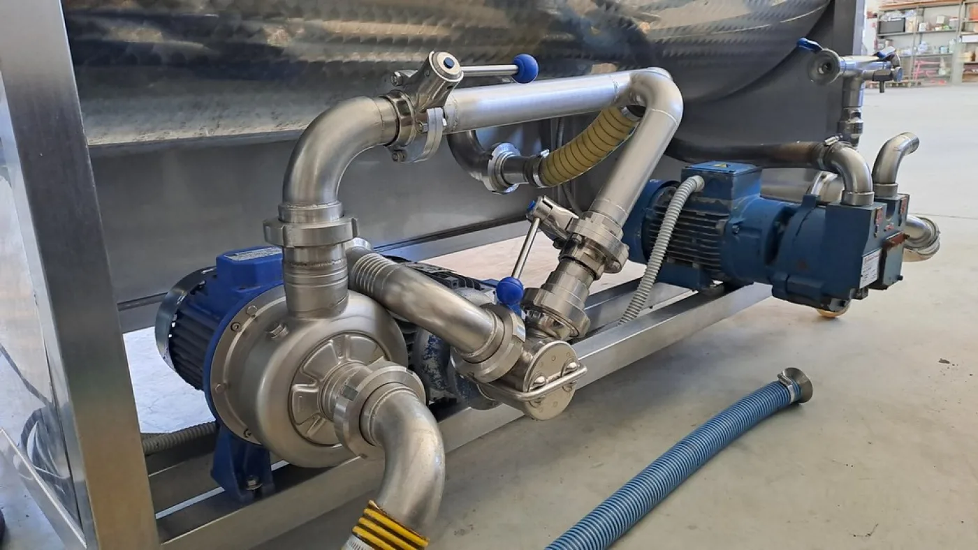ENOMET ROTARY FILTER GOLD MODEL, 3MQ, IN STAINLESS STEEL, SECOND-HAND MACHINE - 4