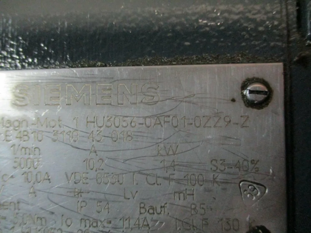 1 HU 3056 / passend zu DECKEL SIEMENS 1980