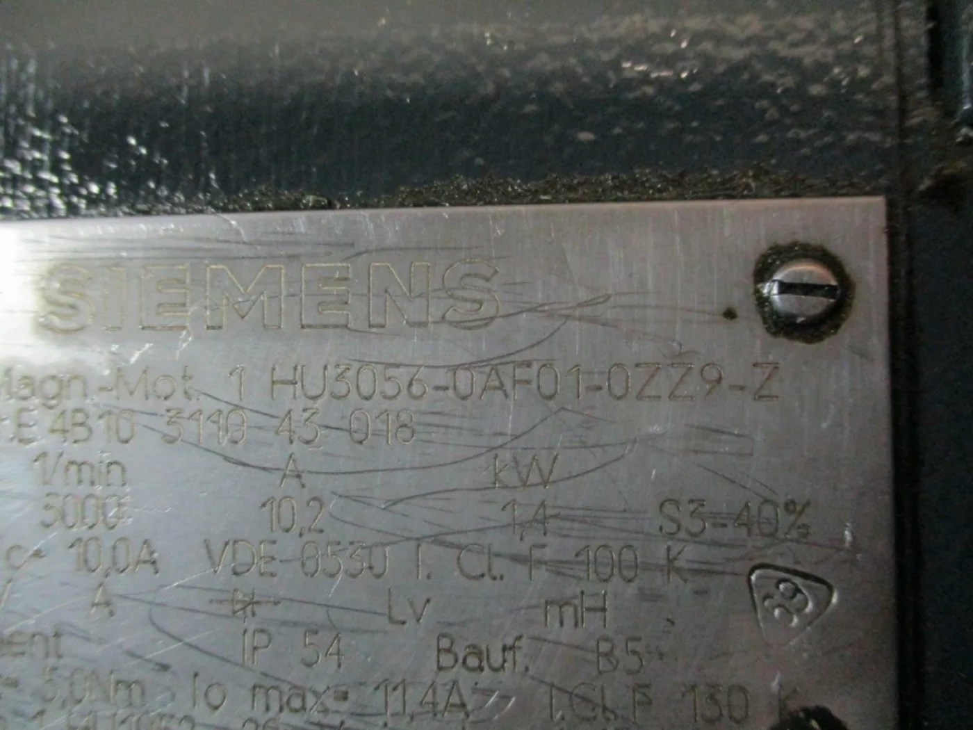 1 HU 3056 / passend zu DECKEL SIEMENS 1980 - 1