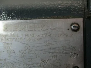 1 HU 3056 / passend zu DECKEL SIEMENS 1980