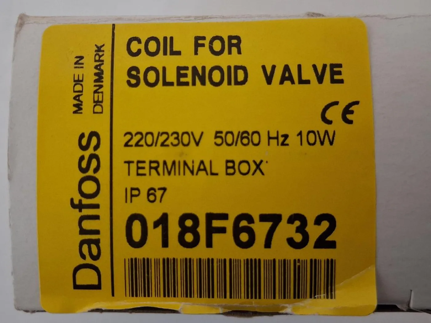 Danfoss BE230CS Magnetspule für Magnetventil 018F6732 - 7