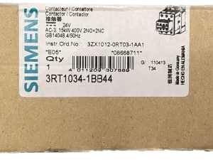 Siemens Leistungsschütz 3RT1034-1BB44