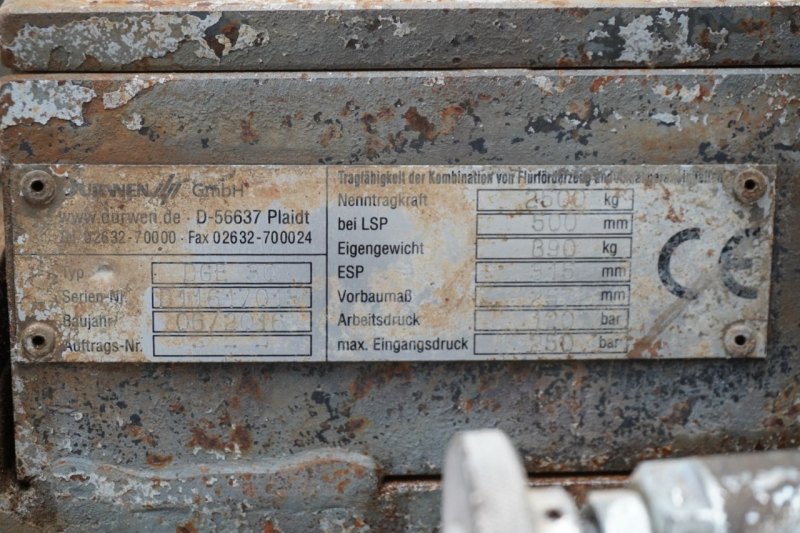 Behälterentleerer Durwen DGE 30 Breite:1150 mm (2016)