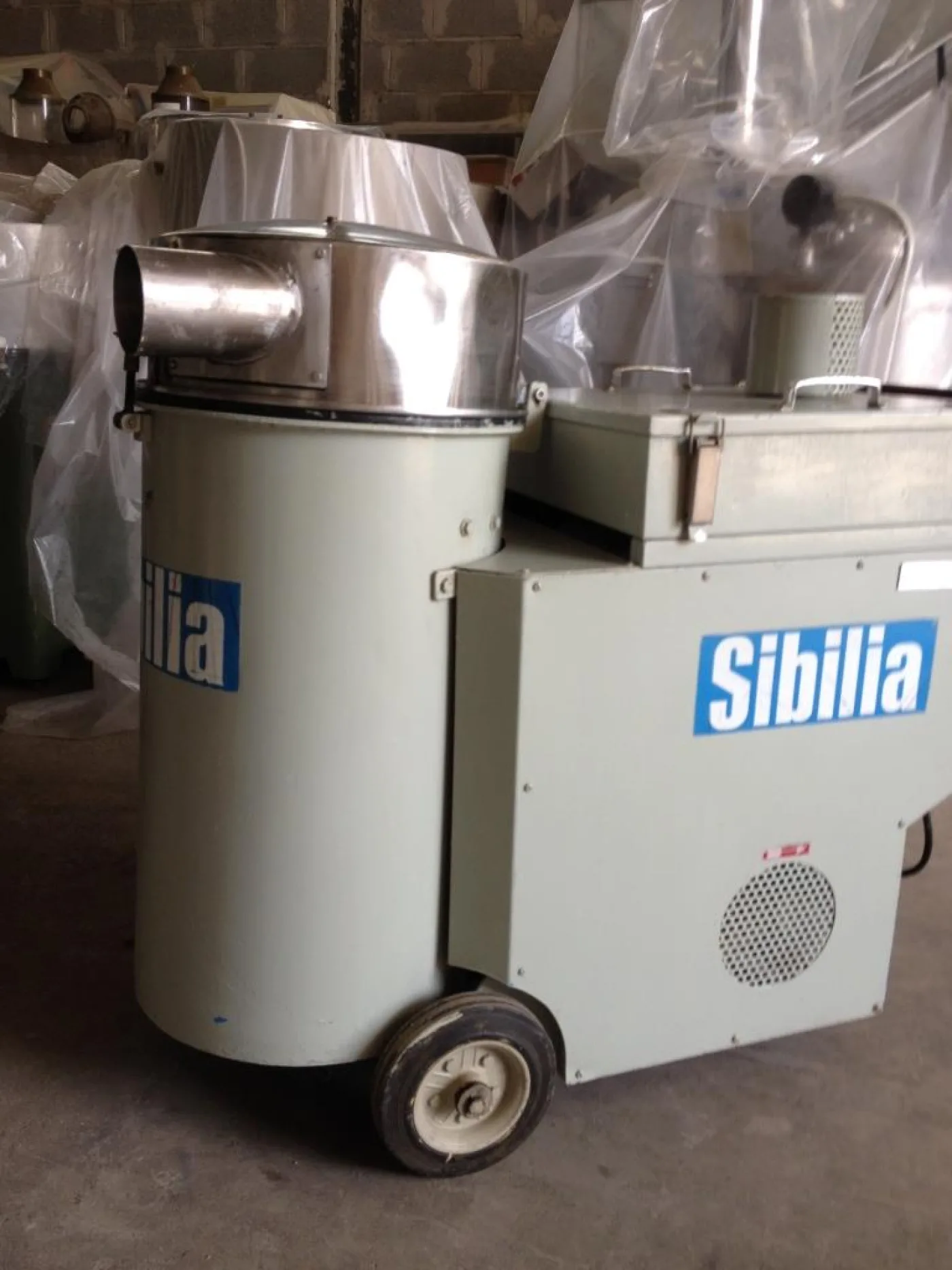 ASPIRATORE INDUSTRIALE PER POLVERI – SIBILIA - 1