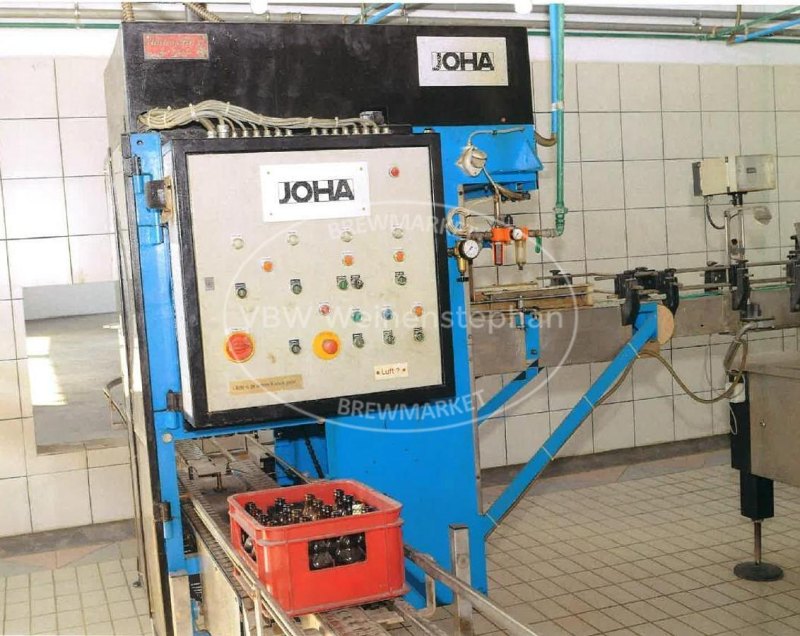 nonreturnable glass bottle filling line