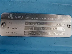 APV Rosista WA-25/200-380 - Centrifugal Pump