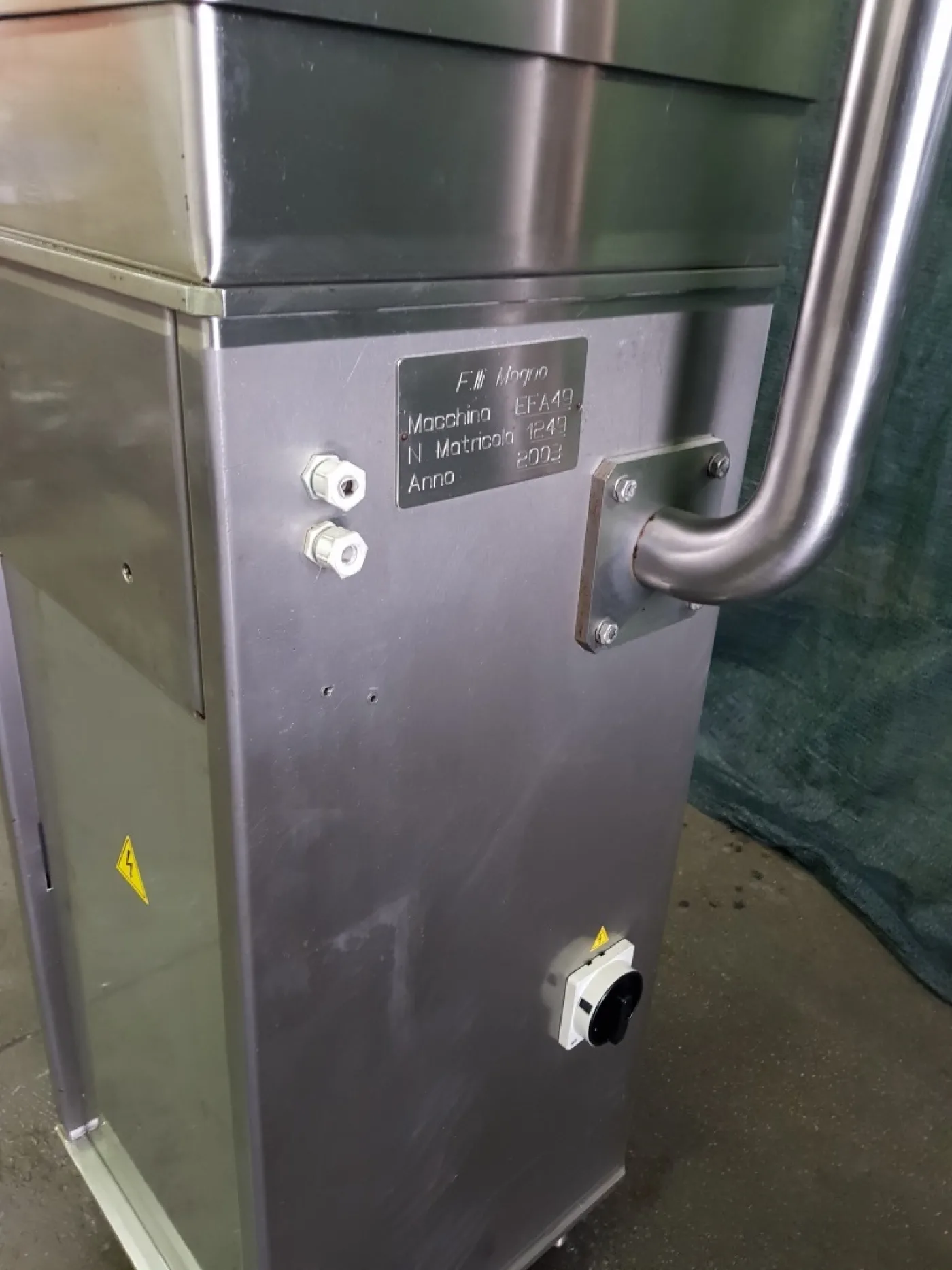 ALIMENTATORE VIBRANTE A TAZZA – F.LLI MOGNO – MOD. EFA49 - 6