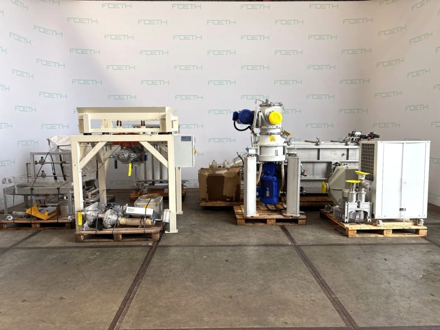 Hosokawa Alpine Pulvis PV450 with ATP 140 - Ball mill - 6
