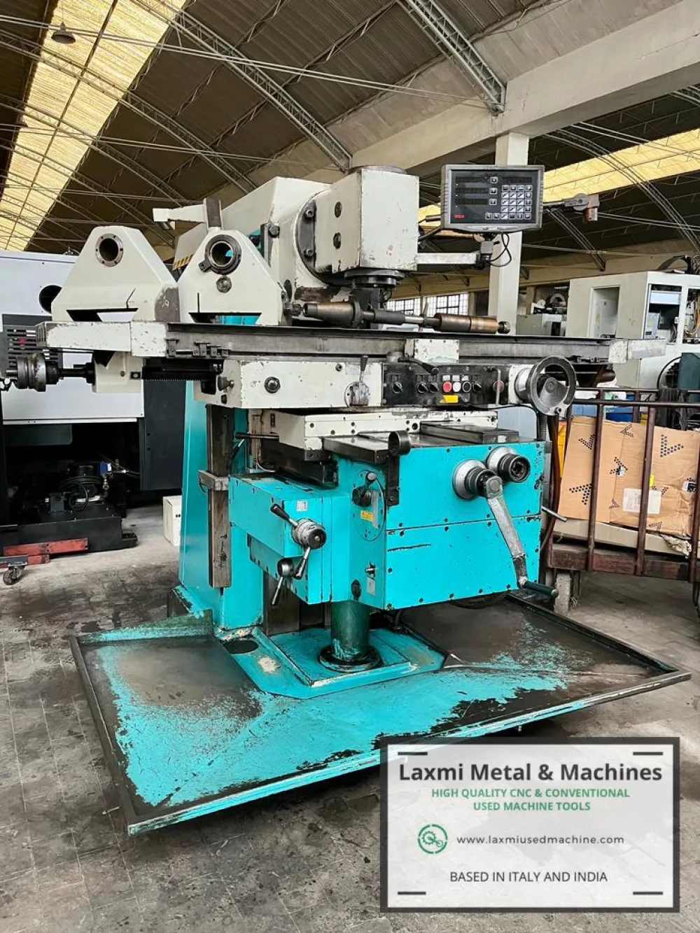 UNIVERSAL MILLING MACHINE, ARSENAL - FU 361 - Laxmi Metal & Machines, Rohtak