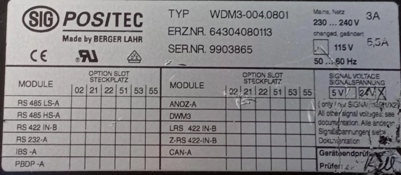 LTI Motion WDM3-004.080 Drive Module - 2
