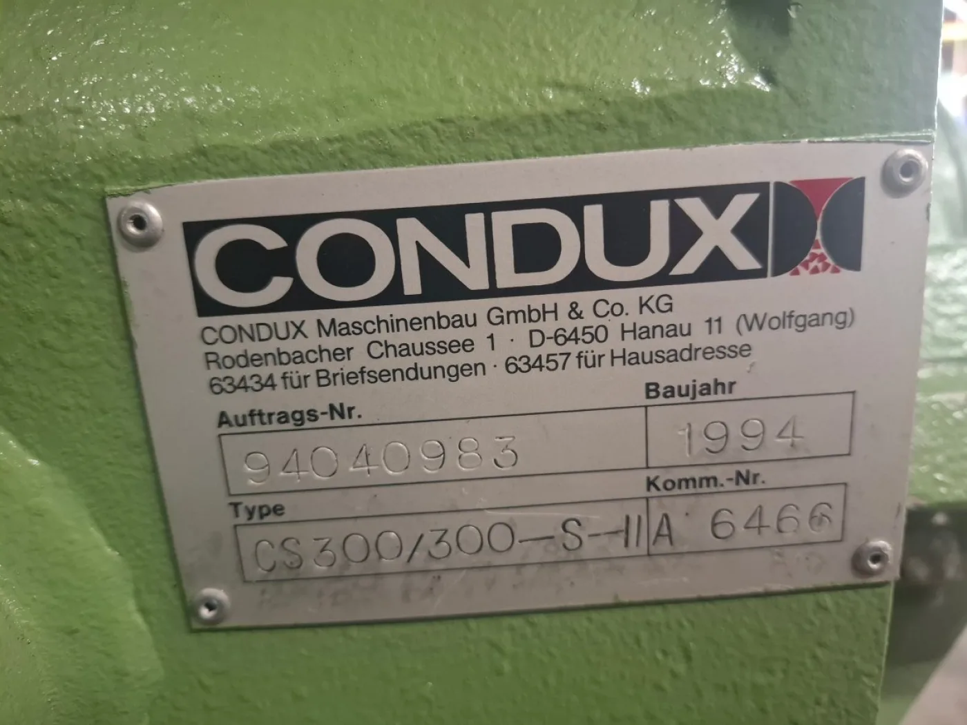 CONDUX Kunststoffmühle C300/ 300-S-II - 5