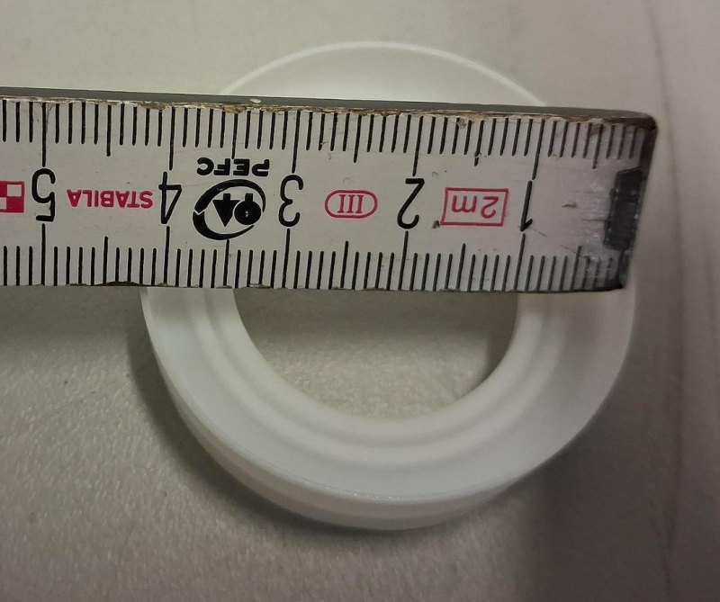 Normag GMP-Dichtung CGG025-P DN 25 (Typ PF, Glas-Glas) aus hochwertigem PTFE
