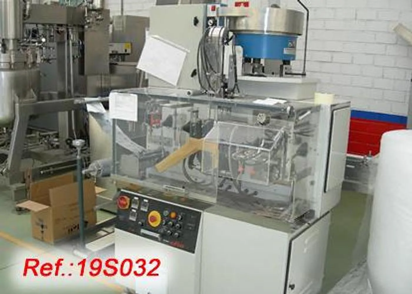 LLENADORA - CERRADORA DE SOBRES "ENFLEX" F-11 DUPLEX CON CABEZAL PARA PASTILLAS - TABLETAS - 1