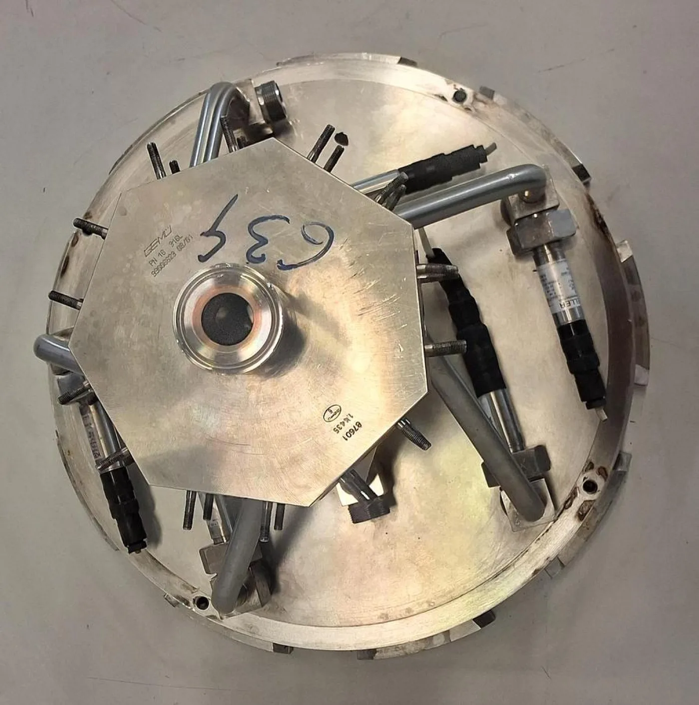 Pall Edelstahl-Filter und zugehörigen Deckelbaugruppen Gas Filter - 3