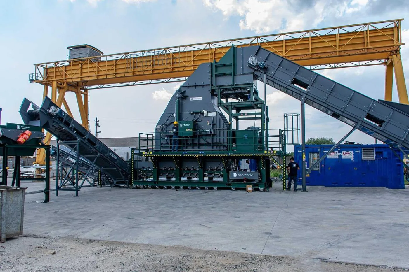 Panizzolo Mega 735 Stationary Hammer Mill. - 2