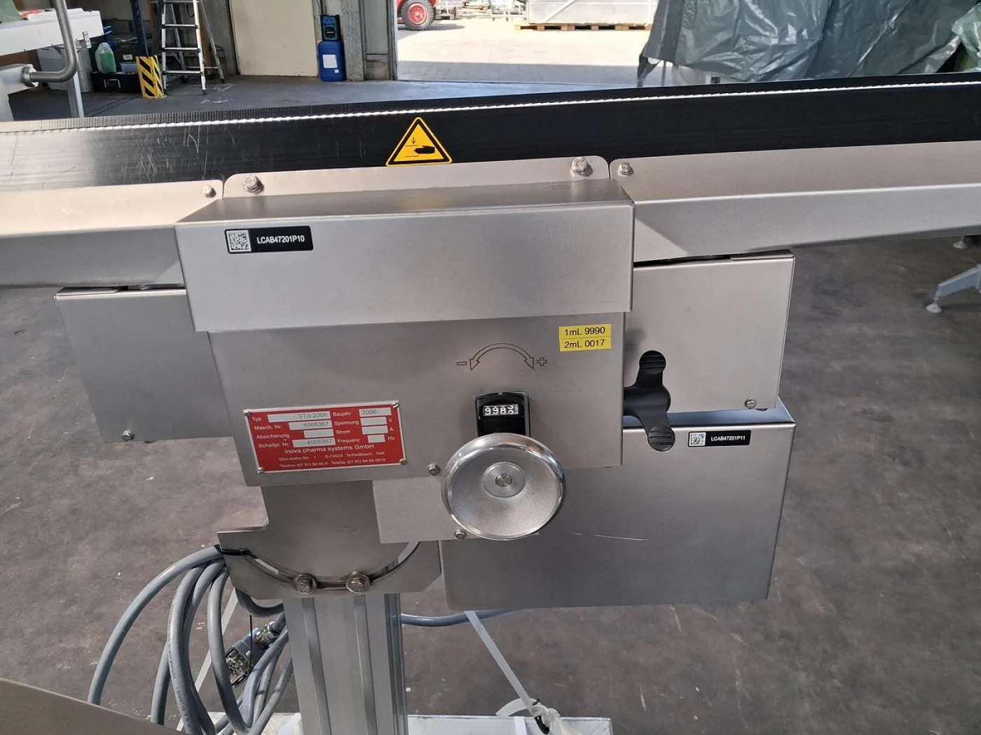 Inova Pharma Systems STS 2000 Edelstahl Zuführ- und Transportsystem - 4