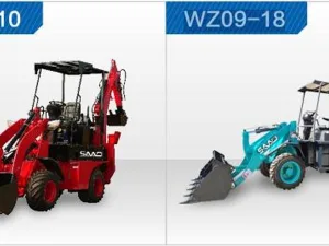 JDS-WZ06-10: La Retroexcavadora Compacta y Ágil y JDS-WZ09-18: Versatilidad y Potencia Aumentada