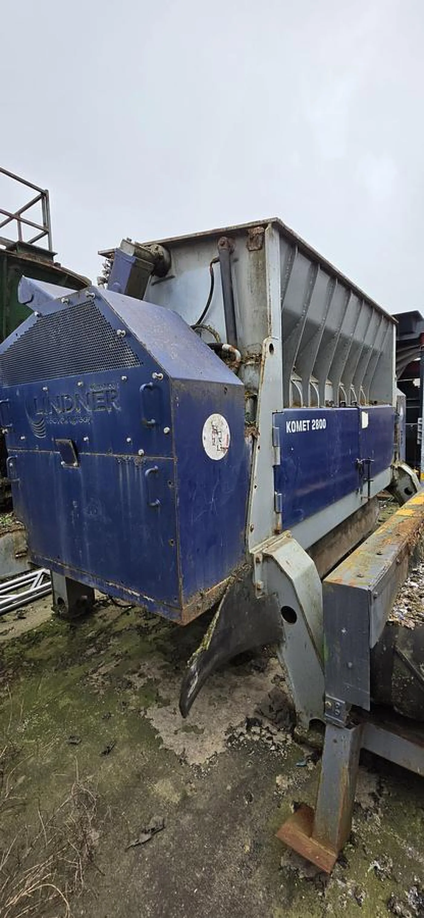 2005 Lindner Komet 2800 Single-Shaft Slow-Speed Shredder - 6