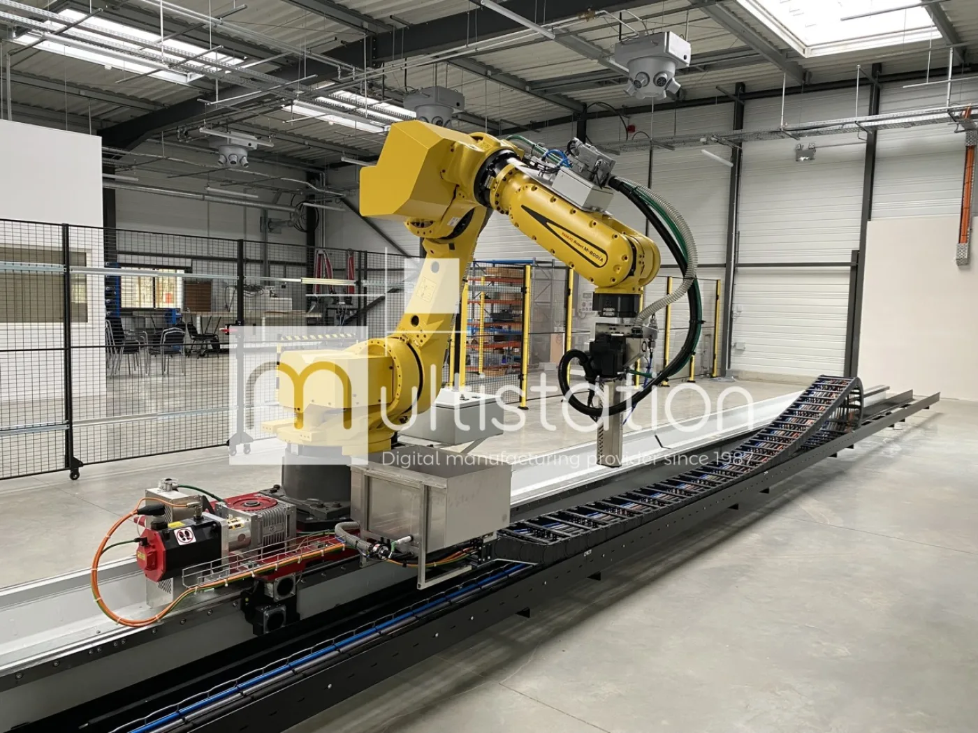 Robotic Cell for Large-Format 3D Printing – Complete System with Fanuc M800iA/60 - 6