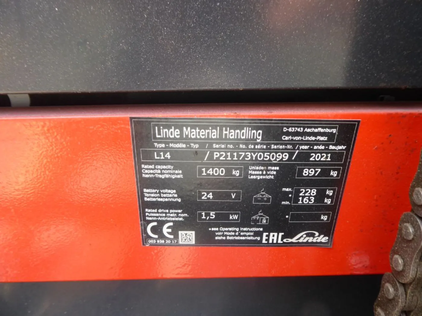 Linde L14 - 3
