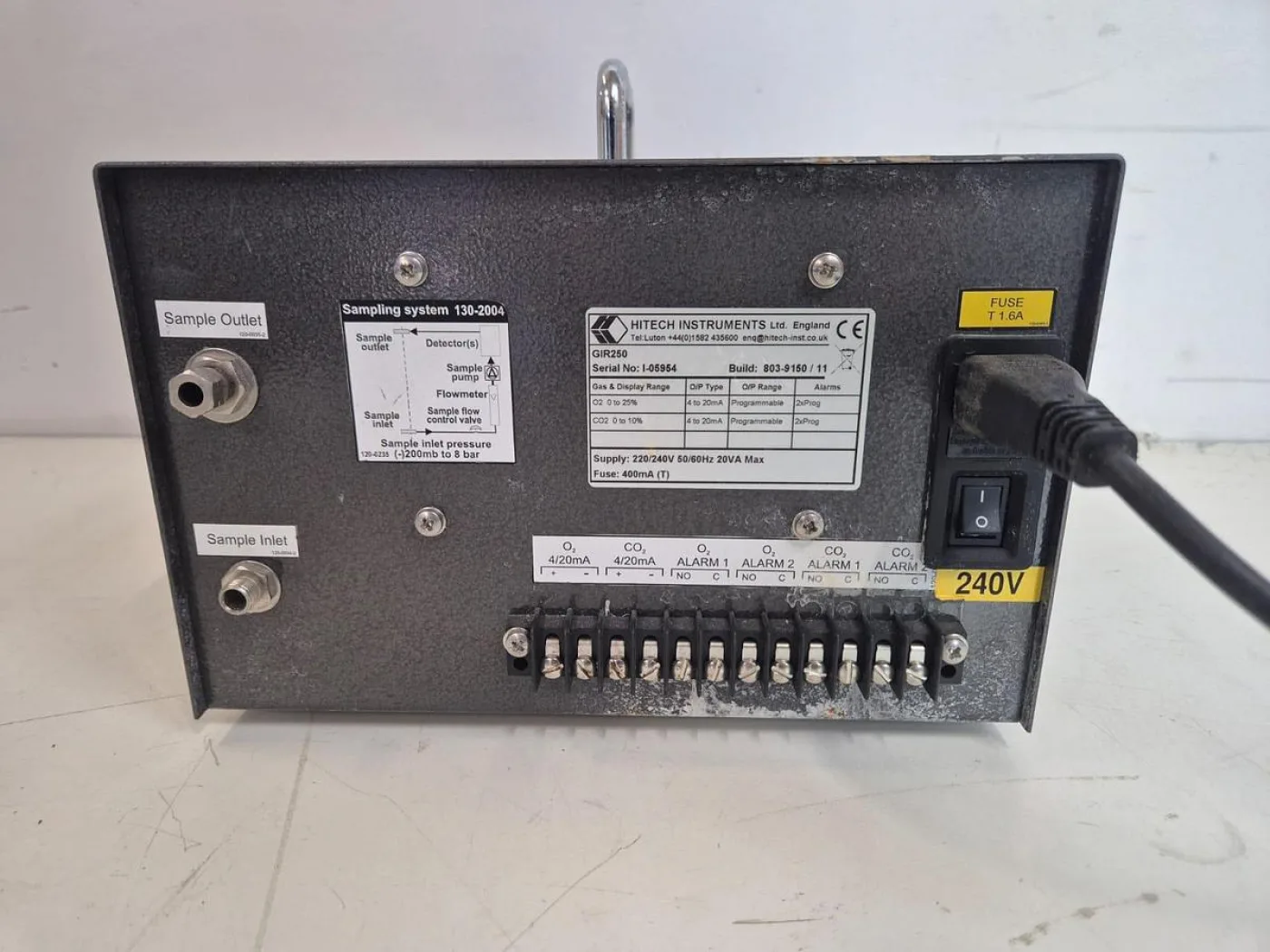 Hitech Instruments GIR250 Gas Analyser - 6
