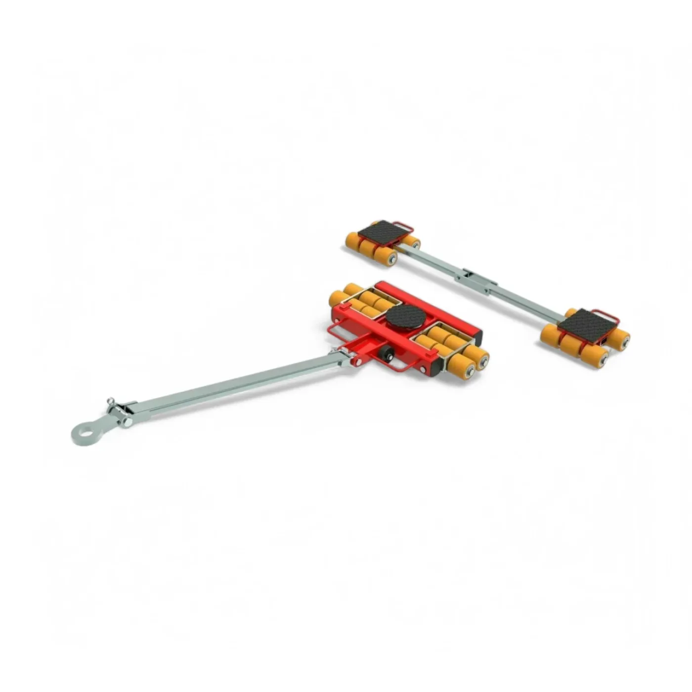 Transportfahrwerk Panzerrollen Set HTS ECO-Skate I 120L+S / 24t Traglast Art.-Nr. 10.120.00.10 - 4
