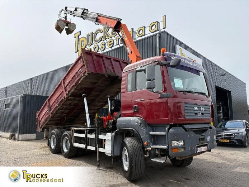 MAN TGA 33.390 + 6x4 + PK15002 + TIPPER + MANUAL + SPRING + 33T