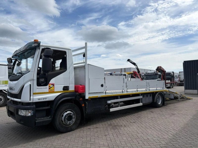 Iveco Eurocargo 160 E 210 + HYDRAULIC RAMPS + 56415 KM + EURO 6