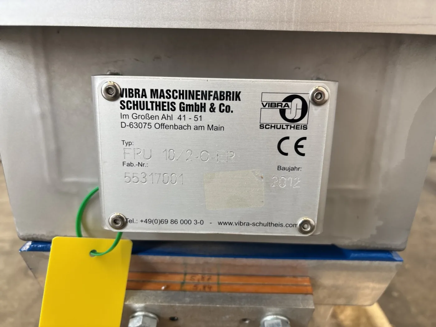 Vibra FRU 10/2-0-ER - Vibro feeder - 3