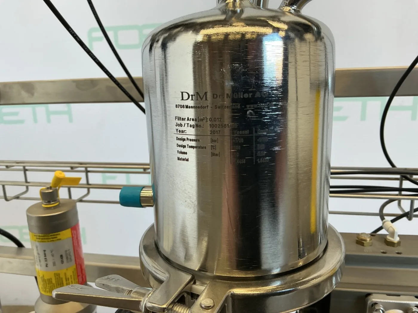 DrM - Dr Müller AG TSD Laboratory Pressure Filter – 0,012 m² - Miscellaneous filter - 8
