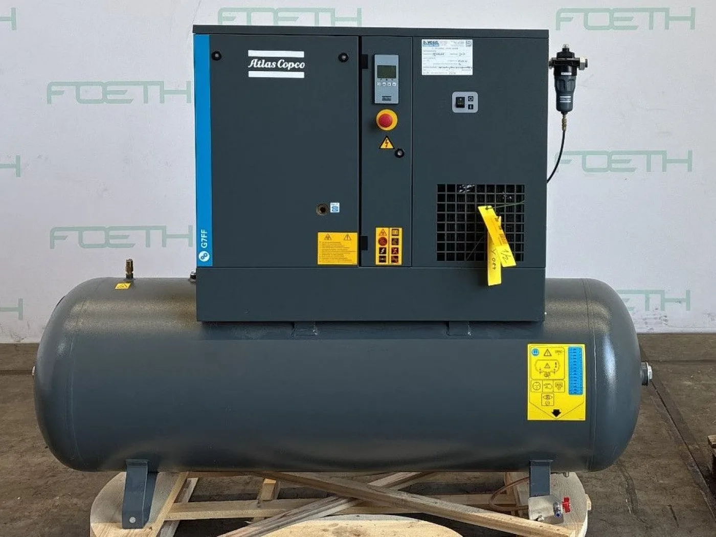 Atlas Copco G7 FF — Screw Compressor - Blower - 2