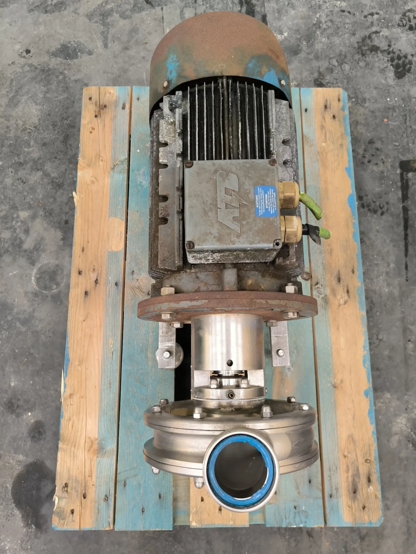 CENTRIFUGAL PUMP GEA VARIFLOW KN5060-210-2 11 KW - 8