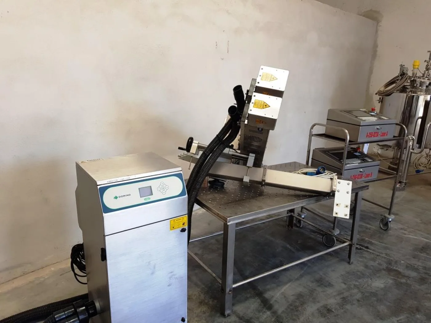 MARCATORE CODIFICATORE LASER – DOMINO – MOD. BCP3 DPX1000 - 2