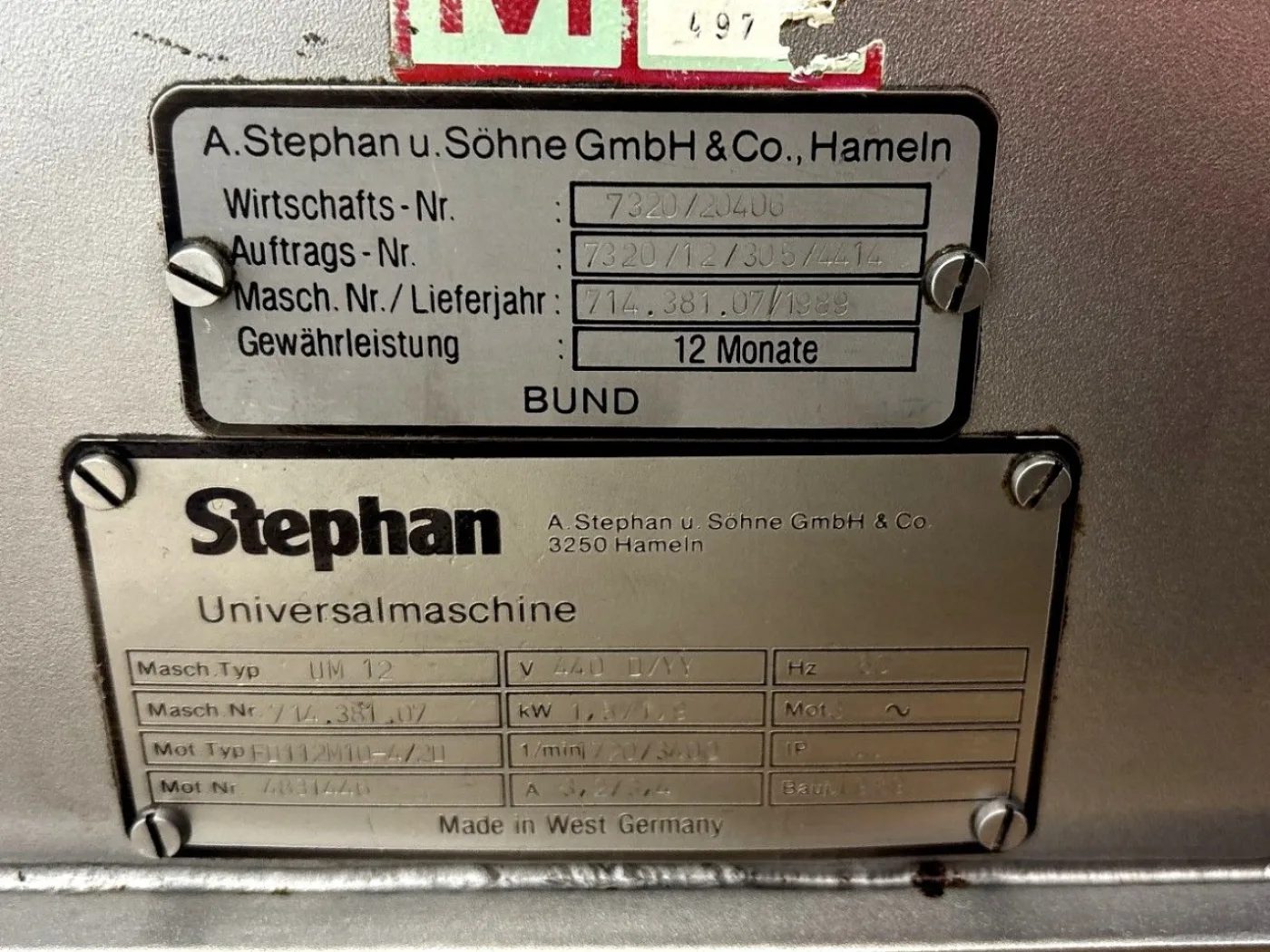 Stephan UM 12 - Cutter - 3