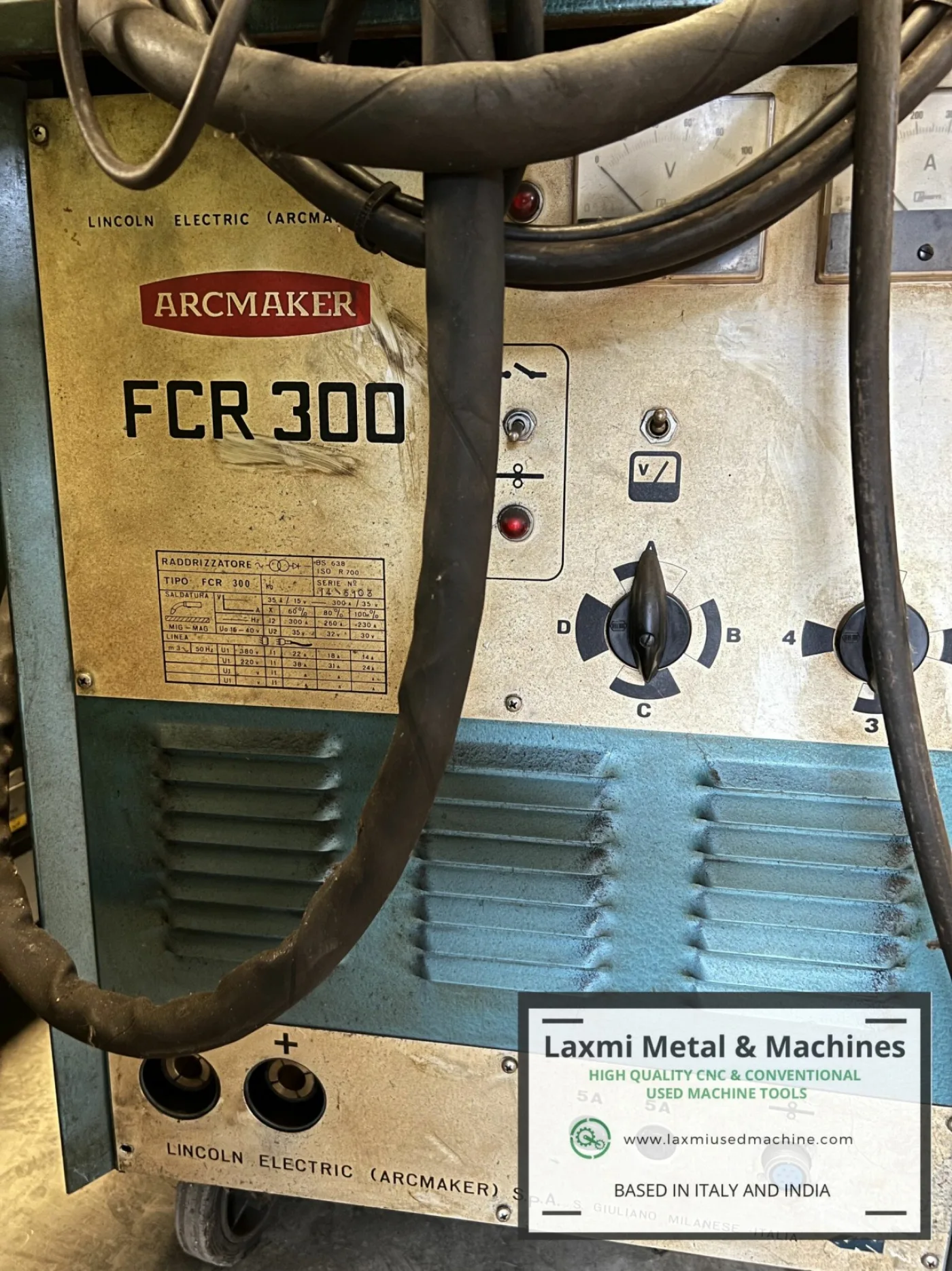 WELDING MACHINE, ARCMAKER - FCR 300 - Laxmi Metal & Machines, Rohtak - 2