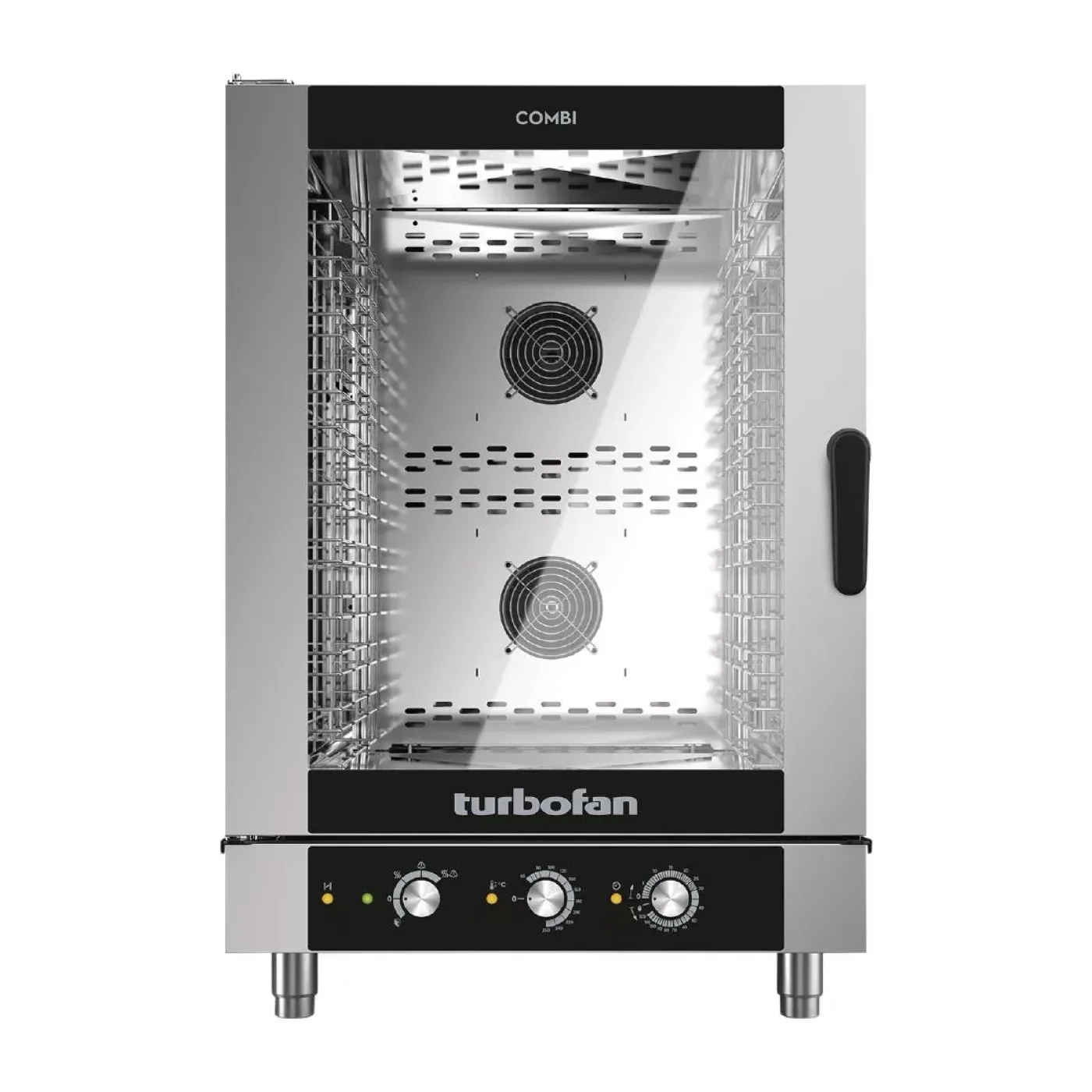 Blue Seal Turbofan 10 Grid Manual Control Combi Oven EC40M10 - islandcatering - 1